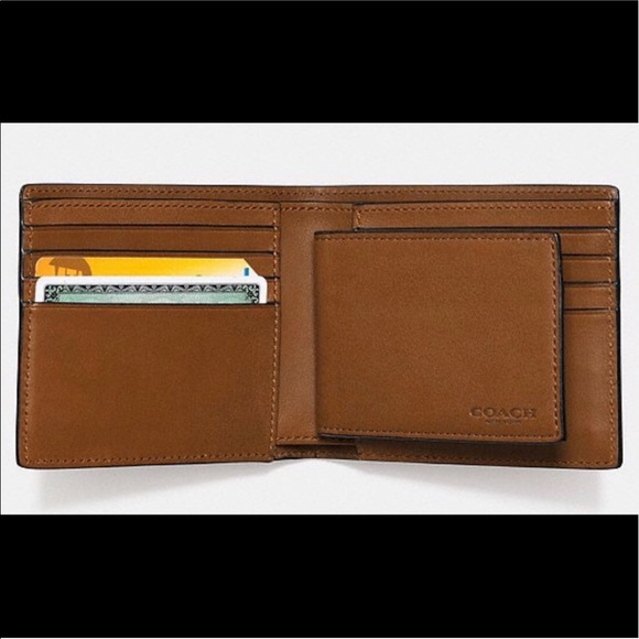 Brand New, Unused Men’s Coach Compact Wallet - Picture 2 of 4